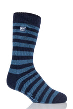 Load image into Gallery viewer, Men's Stripe Slipper Socks
